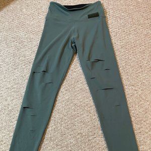 Victoria Secret Ultimate Leggings Green Small